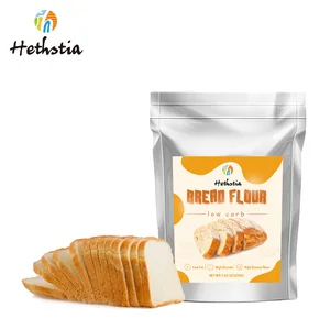 OEM High Dietary Fiber Non Wheat Keto Friendly Shirataki Konjac Low Carb Bread Baking Mix With High Protein