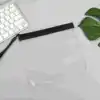 colorful Black lanyard without printing discount