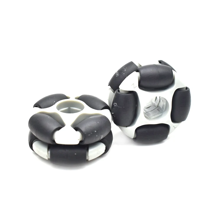Factory Price Stable Omni-Directional Drive Wheel ZOTY2LR-50 Aluminium Amr Robot Direcitonal Omni Wheel for Transport Robot