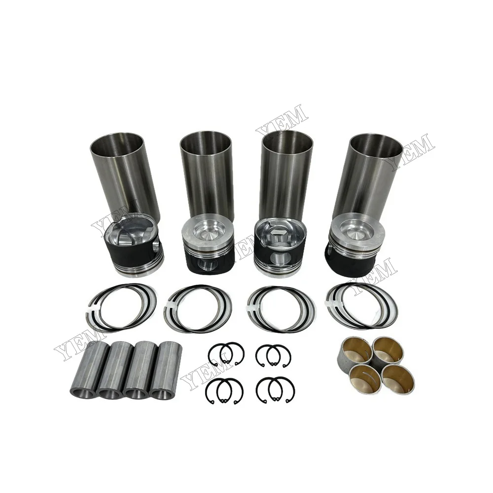 D4D Cylinder Liner Kit Engine Parts Fits for Volvo Repair Replacement 3
