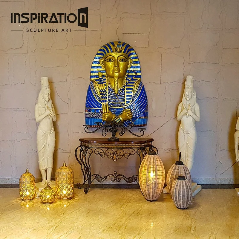Cast Stone Sculpture Factory Customize Design Ancient Egypt Life Size Egyptian Figurine Statue