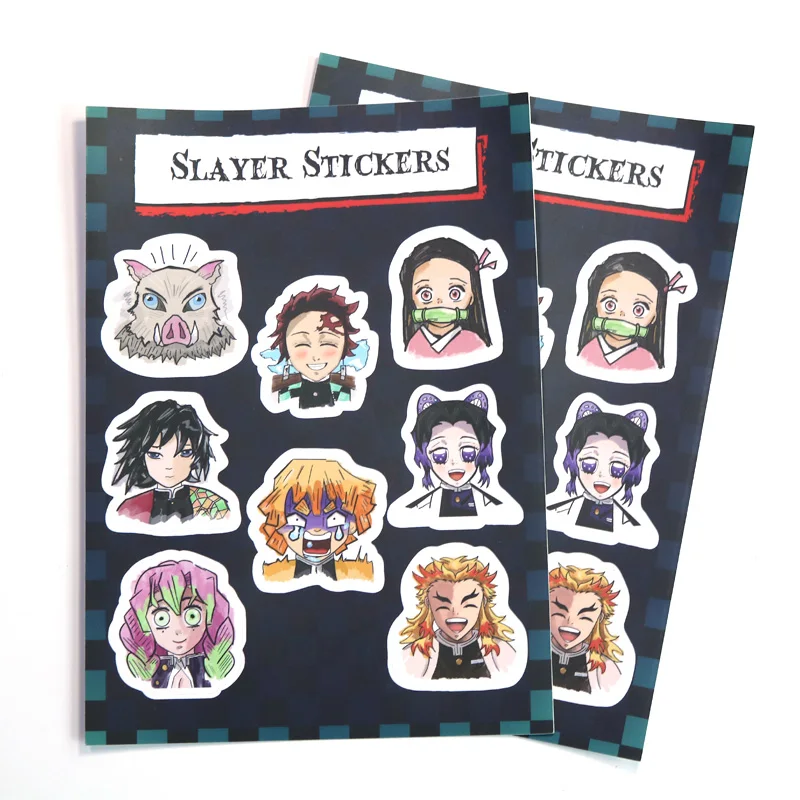Матовая наклейка с логотипом на заказ этикетка для ноутбука Мультяшные голографические наклейки простыни недорогие виниловые вырезанные из аниме милые