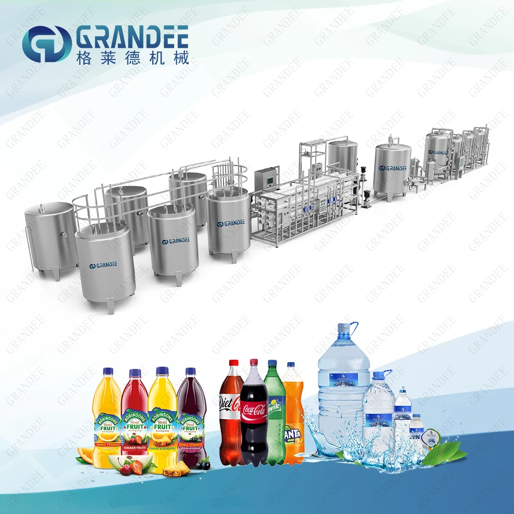 Factory Automatic 25000LPH Water Purification and Bottling Machine Water Purification Filling Line