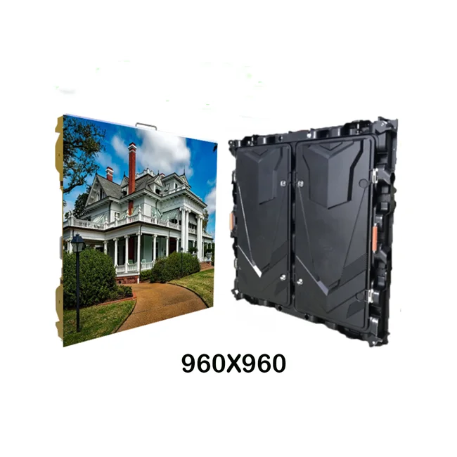 Alibaba.com: Square 4K Full Color P4 960x960mm LED Display Cabinet for ...