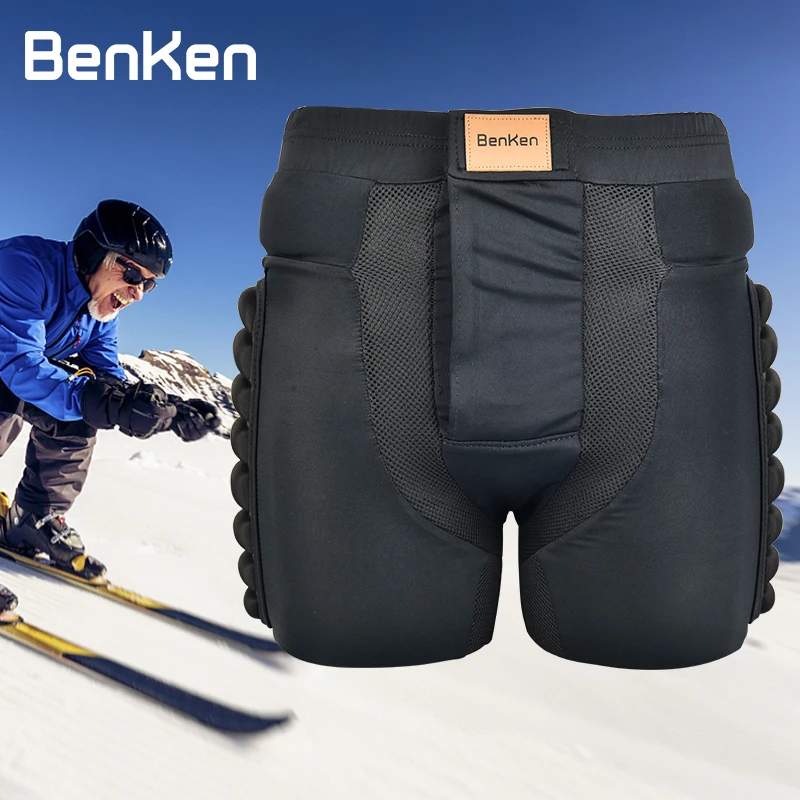 Benken Hip Padded Shorts Protective Ski Skate Snowboard Impact Protector  Gear