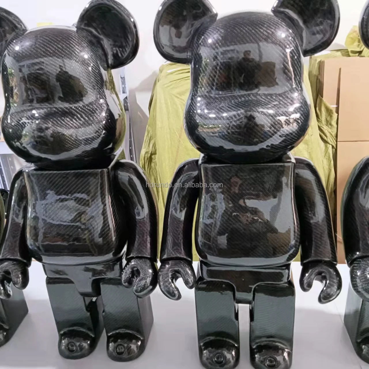 Wholesale 75cm High 100% Real Carbon Fiber Bearbrick Statue Ornaments Bear  Sculptures From m.alibaba.com