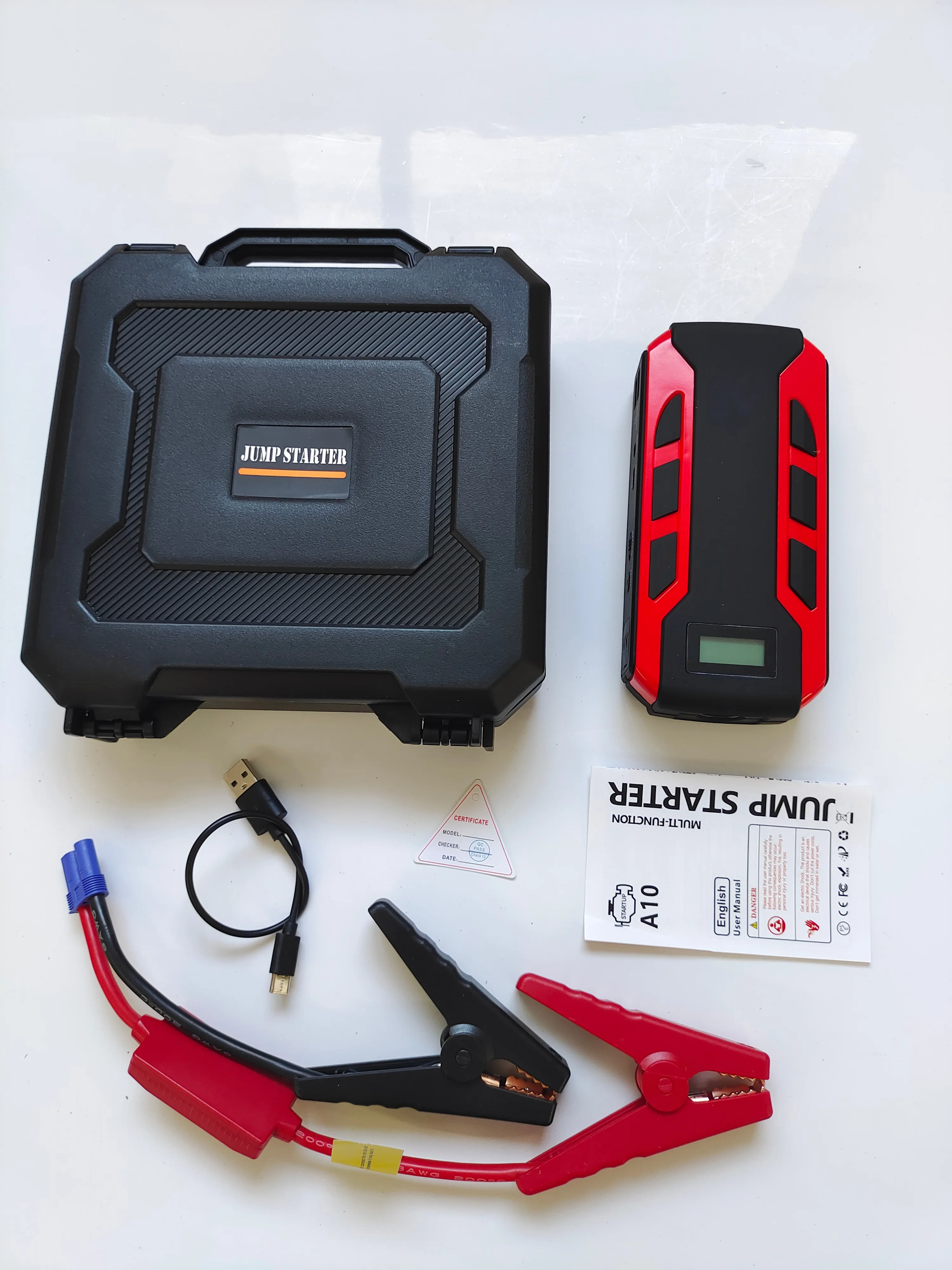 Multifunction Car Jump Starter Lithium Battery Emergency Power Start