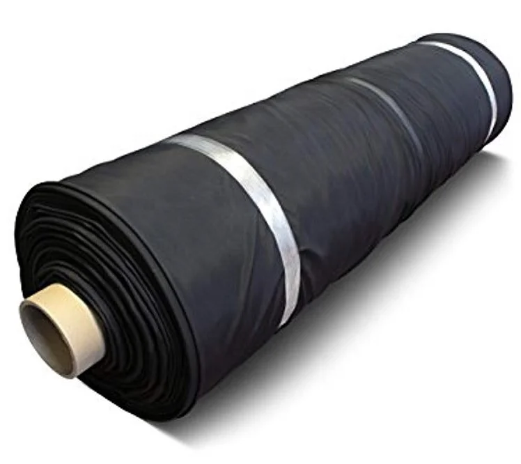Durable 45 Mil 1mm 3mm EPDM Rubber Garden Pond Liner Waterproof Membrane That Withstands Stone Thickness Pressure