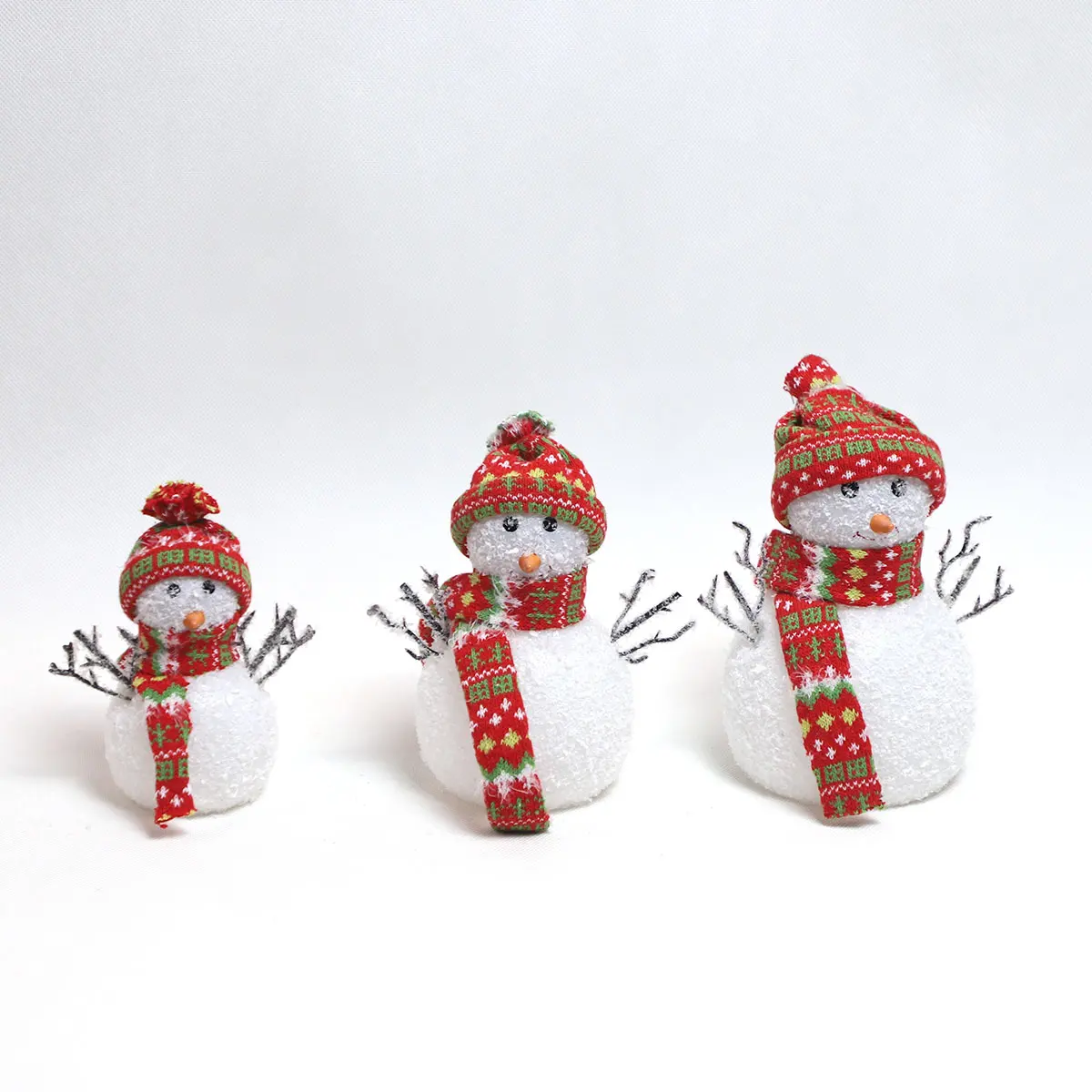 glass ornaments for christmas christmas decoration glass frosted glass snowman light up snowman