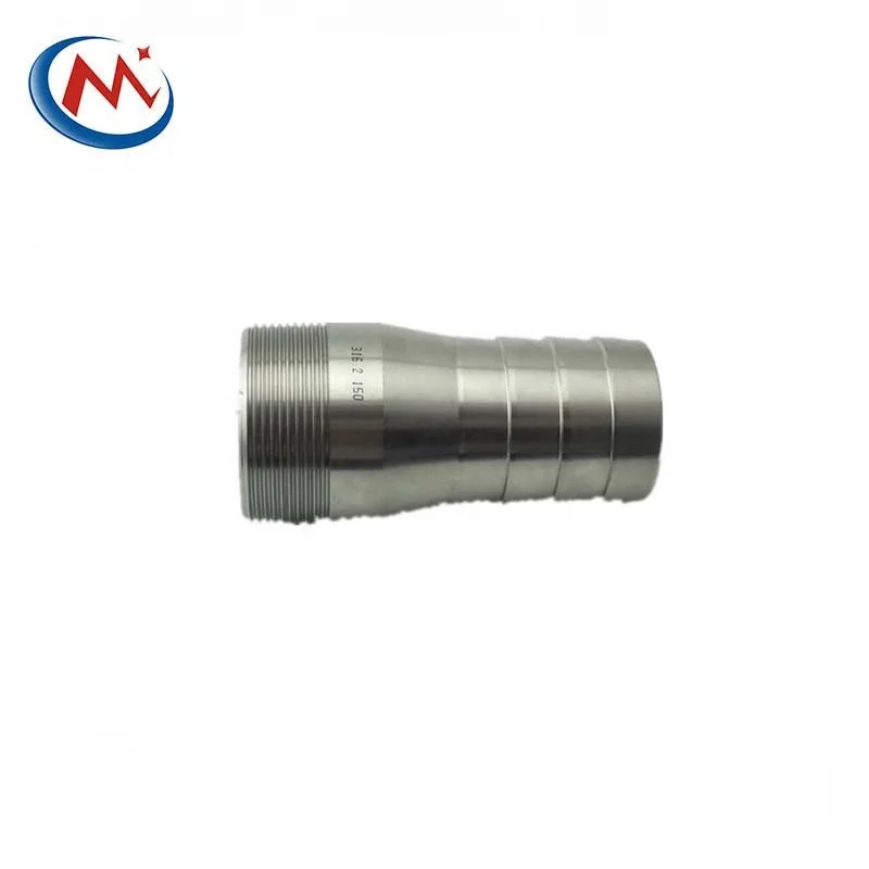 stainless steel 304/316 Pipe Fitting ,Reducing Insert Hose Adapter KC Nipple  King Combination Hose 