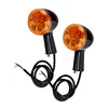 Amber Lens Black Housing