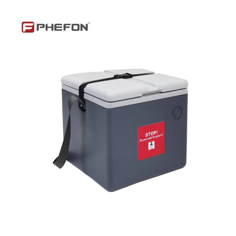 1.7L Vaccine Carrier Box - Insulated, Waterproof Chilled Box for