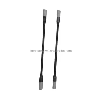High Temperature 1800 Sic Heater Screw Type Silicone Heating Element for Steel Plant 380v Voltage