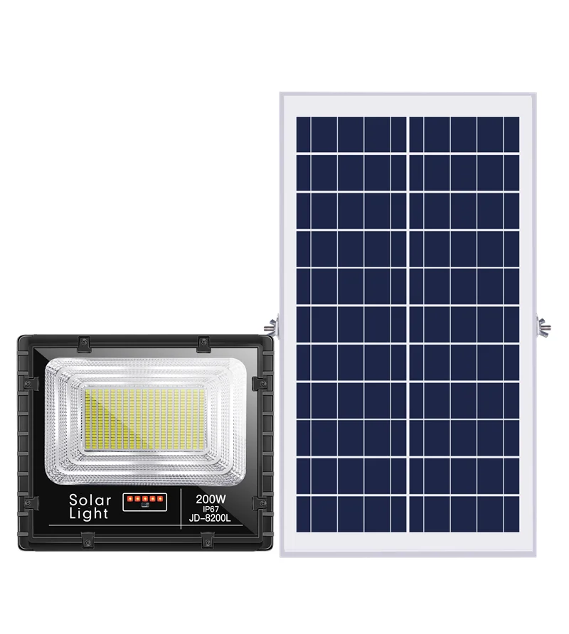 Outdoor Remote control Lithium battery Solar Led Flood light