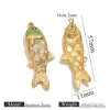 Golden big fish -green