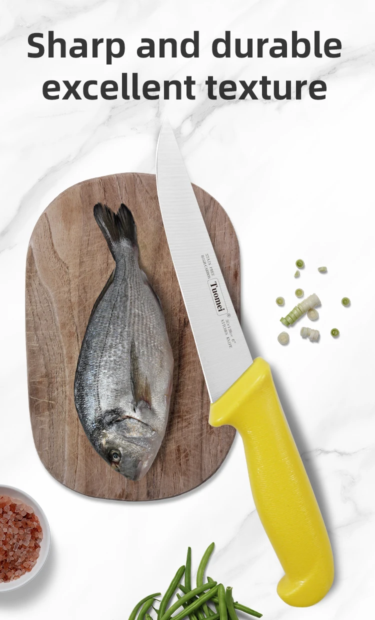 Professional 6 Inch Filleting Knives Stainless Steel Kitchen Knife Set
