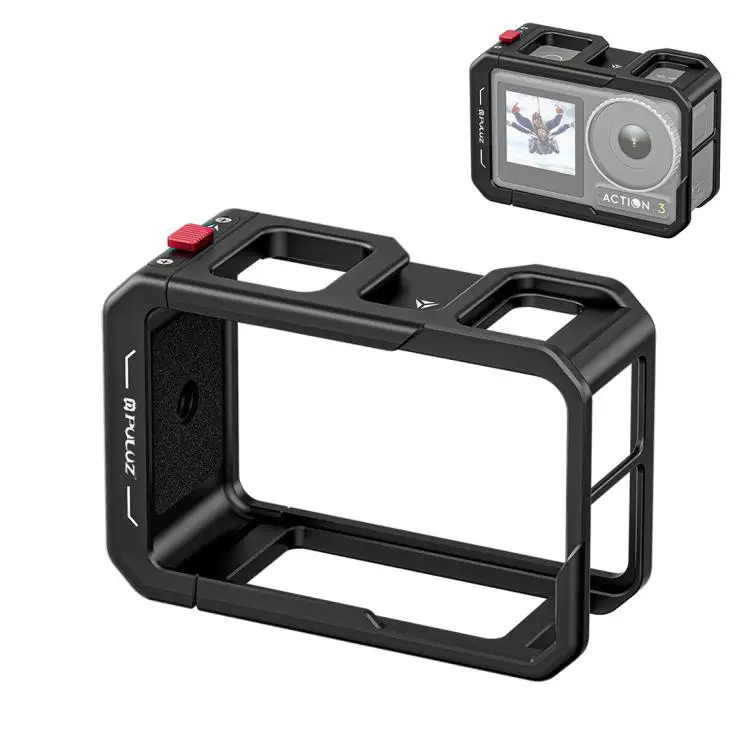 PULUZ Aluminum Alloy Cage for DJI Osmo Action 5 Pro/4/3