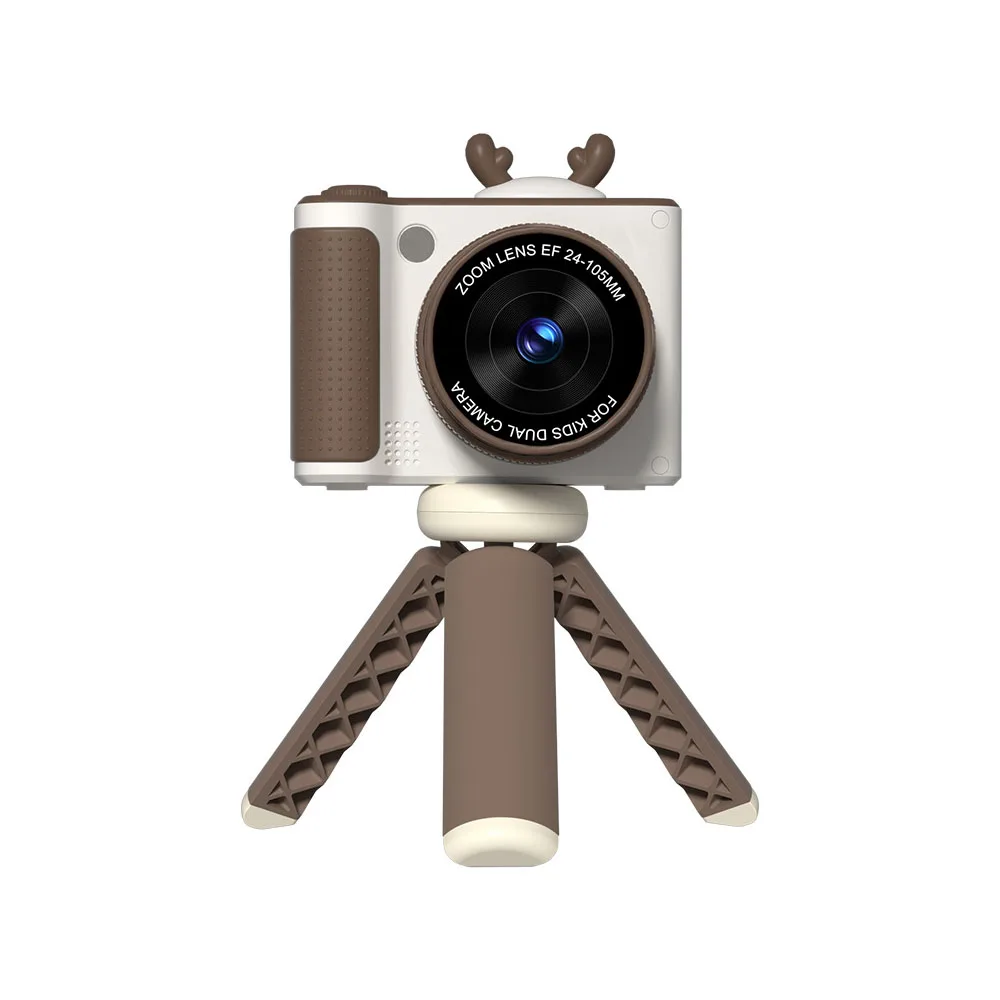 Hot Selling HD Dual Lens Digital Zoom Mini Kids Camera Compact Photography Toy Gift Children Daily Use Travel School