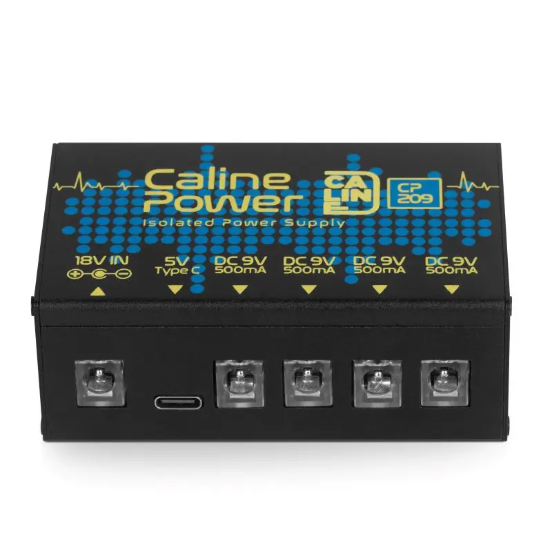 CP-209 Mini Fully Isolated Power Supply for Guitar Effect Pedals