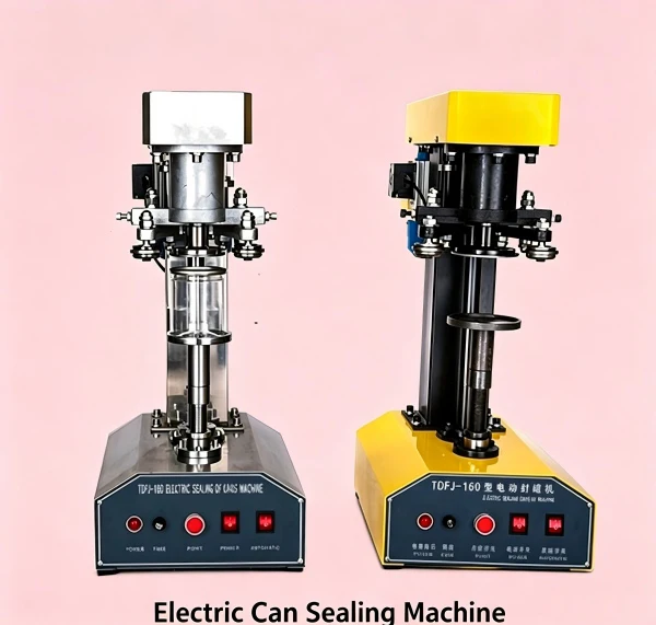 TDFJ-160 Electric Can Sealer & Filling Machine | Commercial Aluminum Tin Can Sealing Equipment for Water, Juice and Drinks
