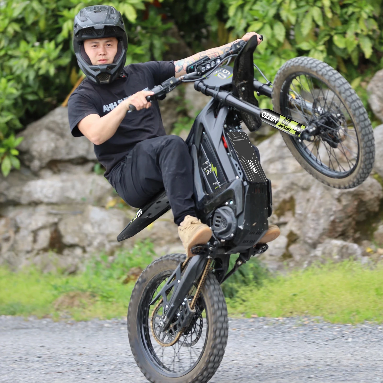 HEZZO D9Pro 72V Powerful Off-Road Electric Dirt Bike - 20000W, 101