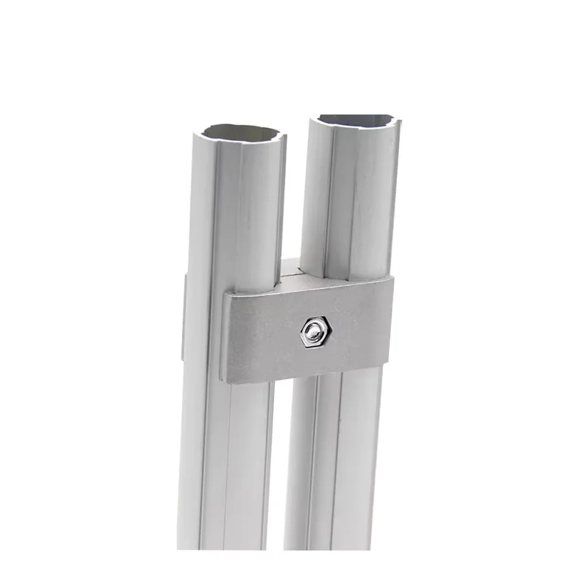 Parallel External Coupling 28mm Third Generation 1000 Series Wire Rod Aluminum Alloy Lean Pipe Aluminum Pipe Profile Connector