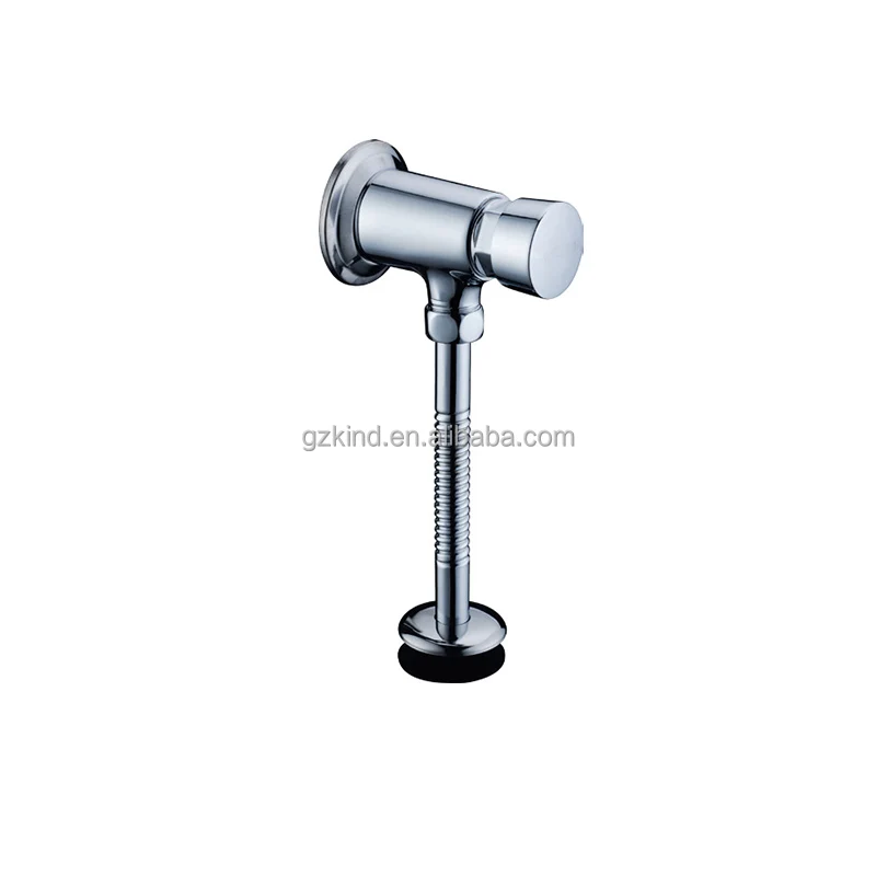 Public Station Brass Hand Control Toilet Push Button Urinal Metered