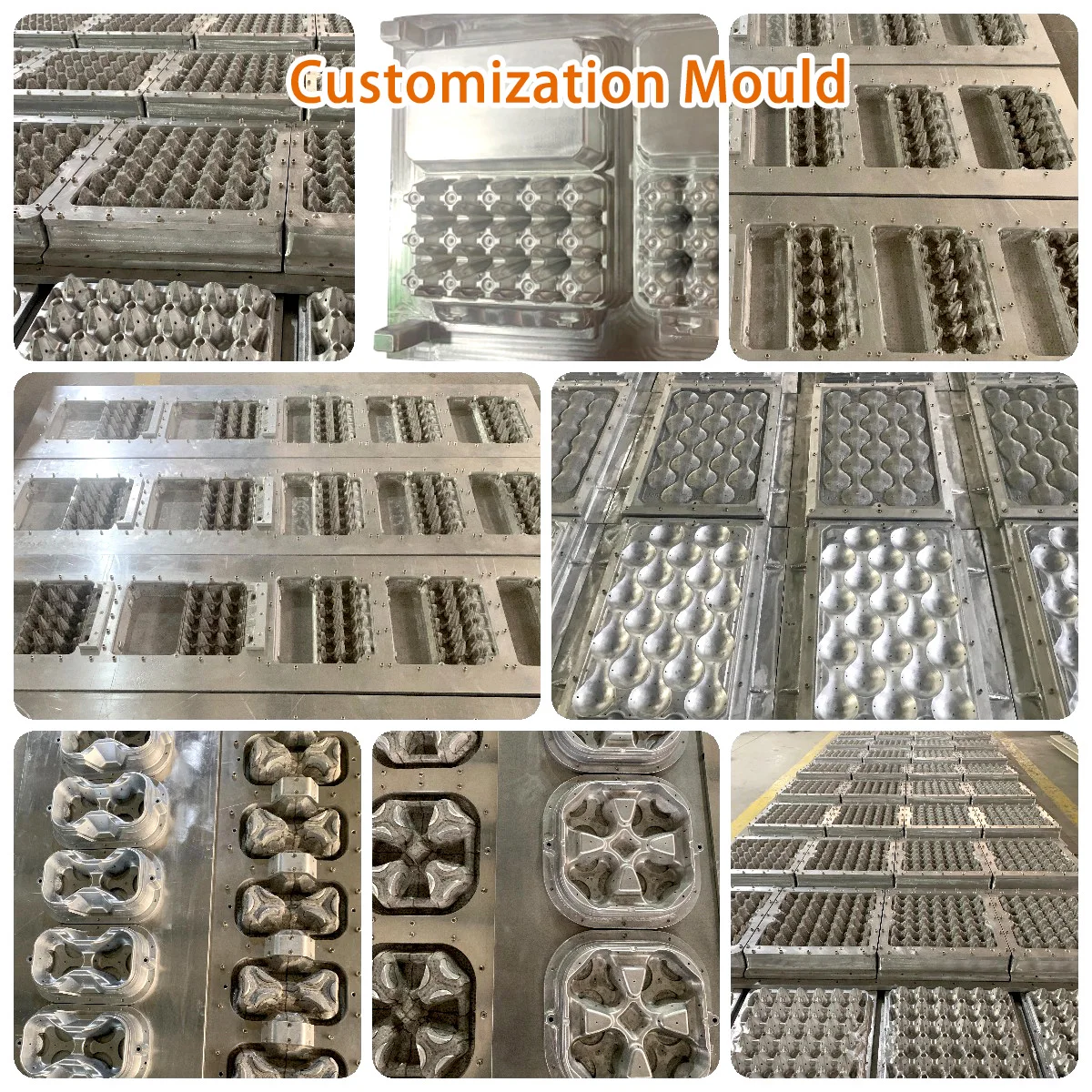 Small Alveoles Paper Egg Trays Carton Making Manufacturer Machine