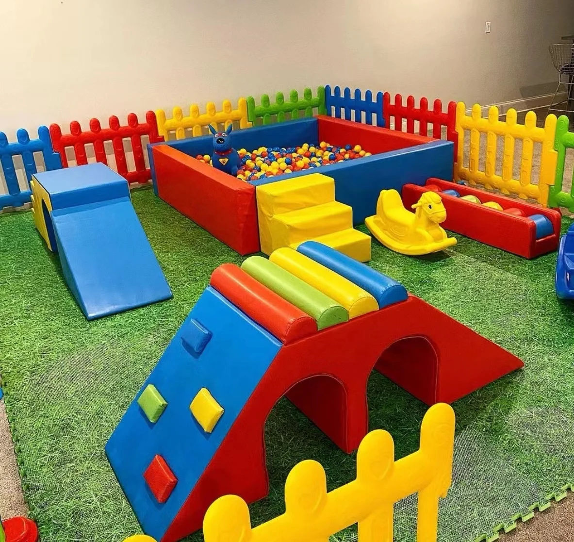 Good Softplay Children Kids Playground Package Set Foam Ball Pool