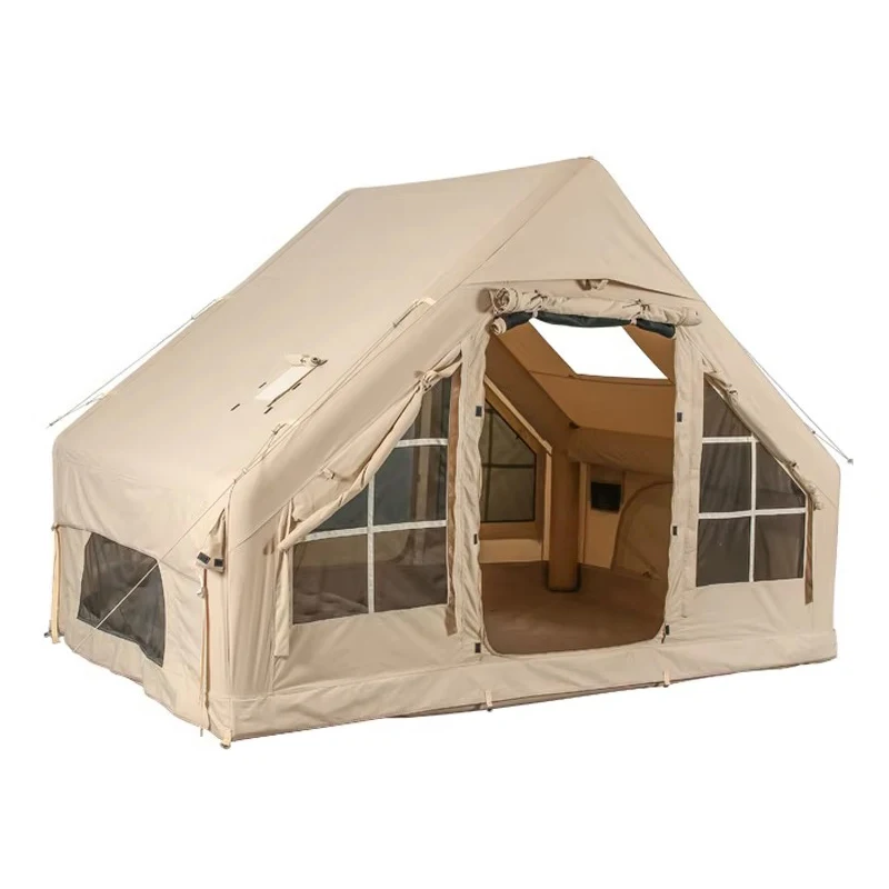 OEM ODM Opblaasbare Party Camping Tent Waterdichte Oxford Stof Luchttent met Eenvoudige Opzettingspomp voor Buiten Camping