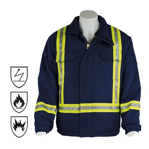 Extreme Protect DuPont Nomex Jacket Winter Aramid Fire Resistant Oil Worker Oil Field Refinery Work Wear