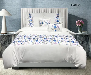 New Design king Comforter Sets Cotton/microfiber Embroidery Bedding Set Luxury Comforter for Living Room