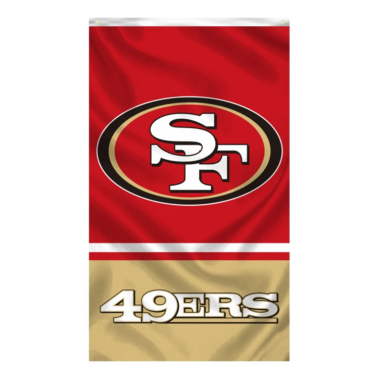San Francisco 49ers Mexico Mexican Colors 3x5 Banner Flag - State