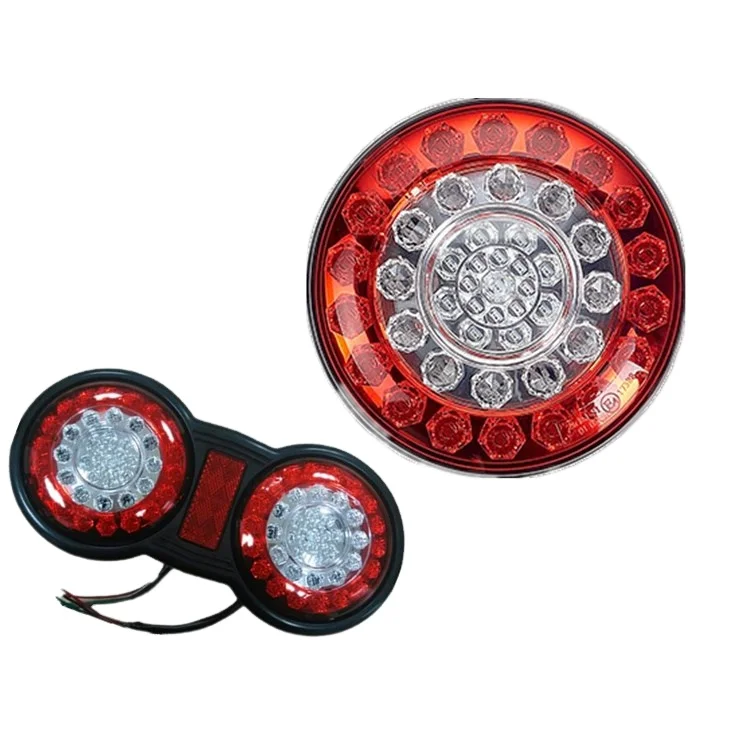 Vehicle 4 Inch Round Led Tail Light for Heavy Truck