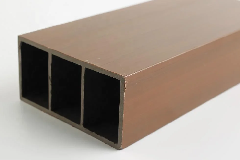 Easily Install Wpc Ceiling Panel Composite Wood Plastic Hollow Square Wpc Batten Timber