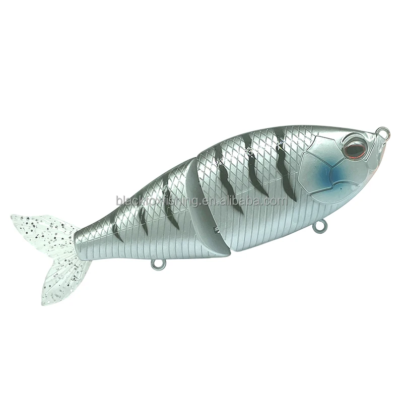 Cuoyuqie 2pcs 12.5CM Swimbait Lure Blanks - Floating Soft Tail, 47g, Unpainted For DIY Fishing - View #7