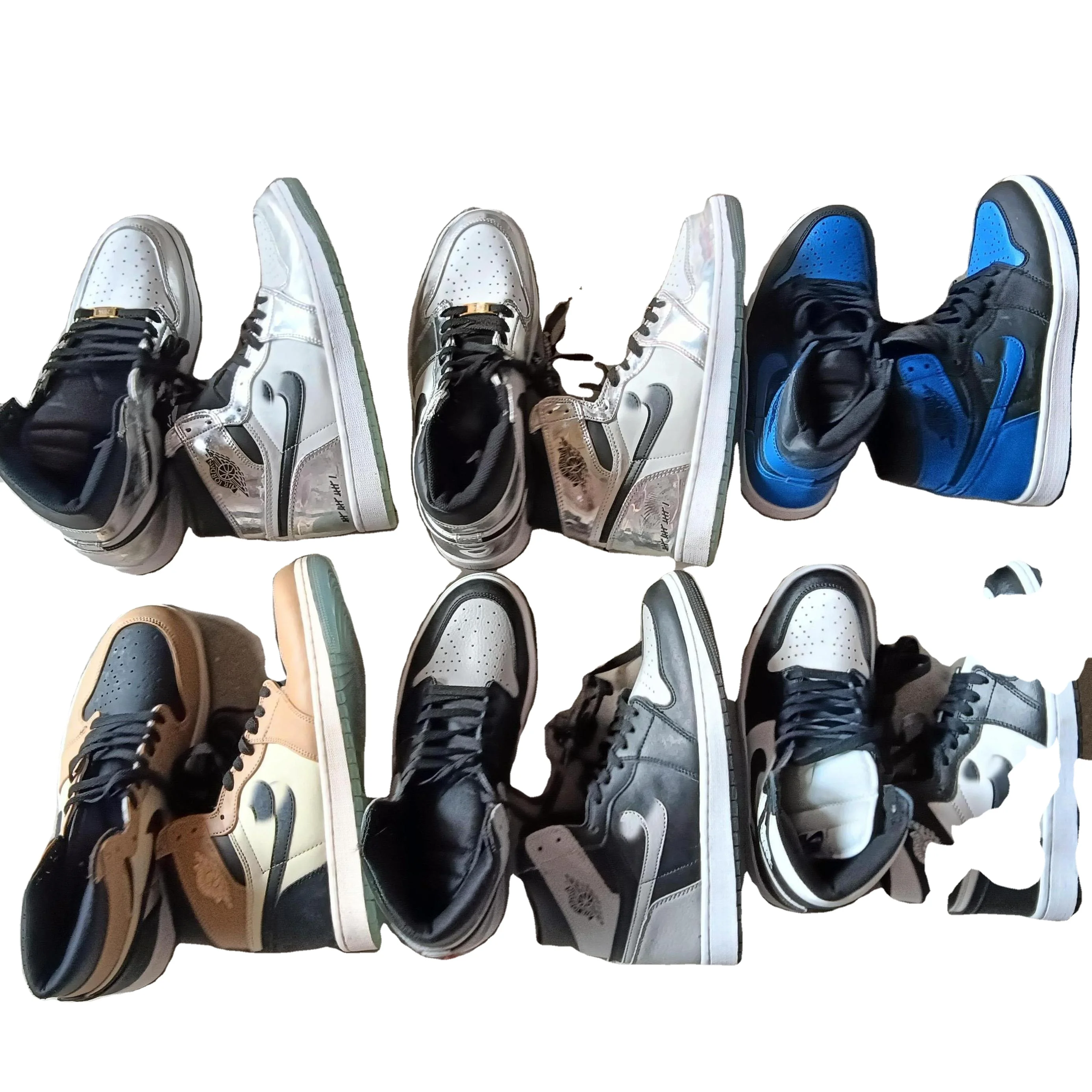 Wholesale Used Basketball Shoes Second Branded Highcut Shoes For Men
