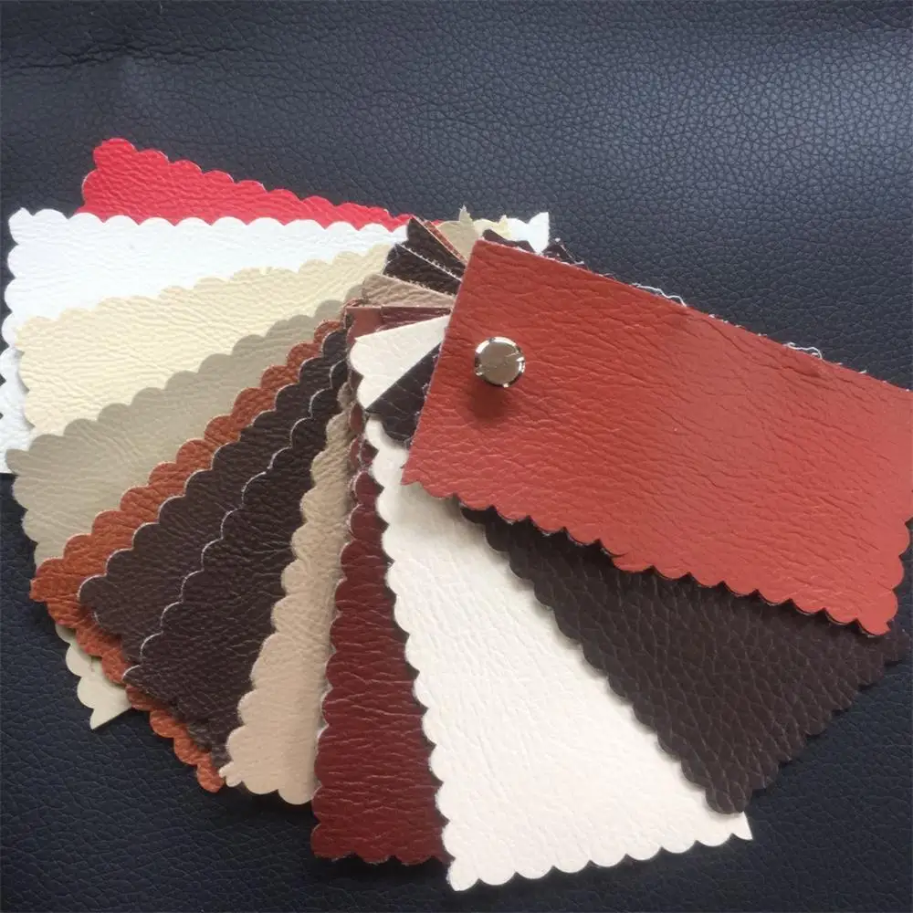 Vinyl PV Faux Leather Fabrics  for Car Seat Cover Interior Uphlostery PVC Artificial Leather for Sofa Furniture