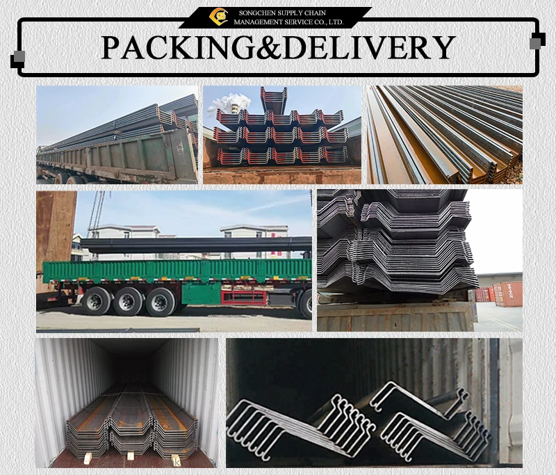Steel Sheet Pile Price List Type 2 Steel Sheet Pile U Types Steel Sheet