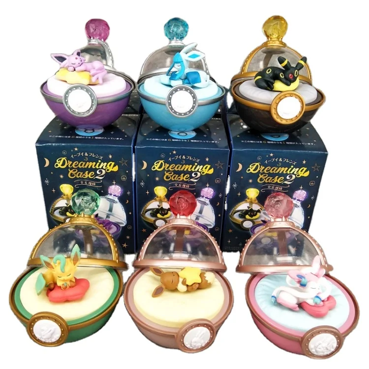Pokemoned Pokeball Sleeping Eevee Toys - Collectibles for Kids