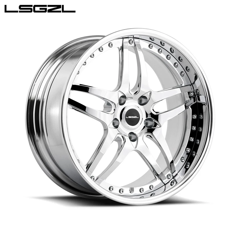 Lsgzl Custom Carbon Fiber Rims,2 Or 3piece Alloy Wheels Are