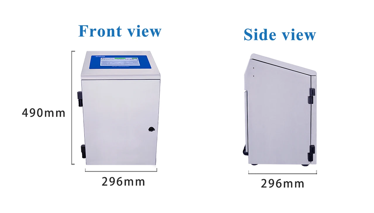 DOD Textile Label Printer Batch Code Printing Coding Machine Price in Delhi for Bags Stone Tyre