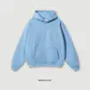 Sweat à capuche - Bleu moyen