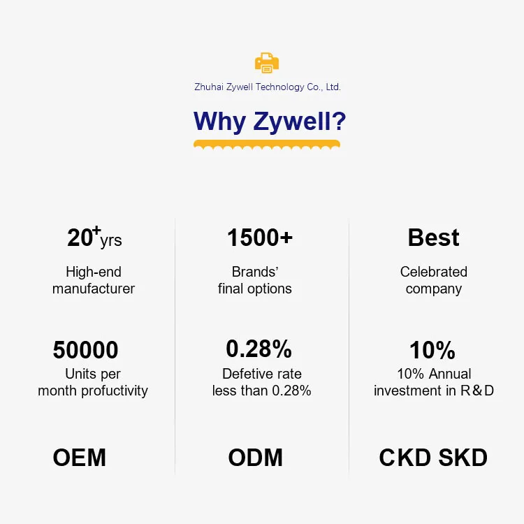 A6 Thermal Printer Waybill Address Printer Zywell ZY910 Cute 4inch Shipping Label Thermal Printer