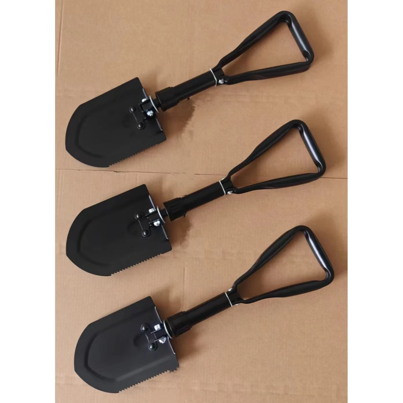 Survival Folding Shovel/pick Heavy Duty Carbon Steel Portable
