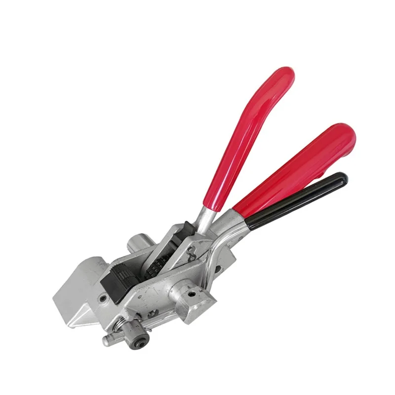 Kabelbinderpistole Aus Edelstahl Mit 100 Metall-Kabelbindern (30 Cm) – Selbstsichernd, Zum Schneiden & Befestigen