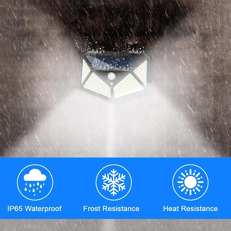 Foxhawk YX-100 IP65 Waterproof Infrared Body Sensing Solar Outdoor ...