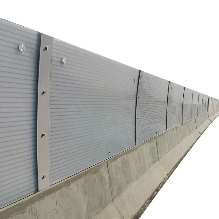 Highway Noise Absorbing Fence Traffic Sound Barrier Supplier Site Soundproof Wall Acoustic Panel Noise Reduction Fence