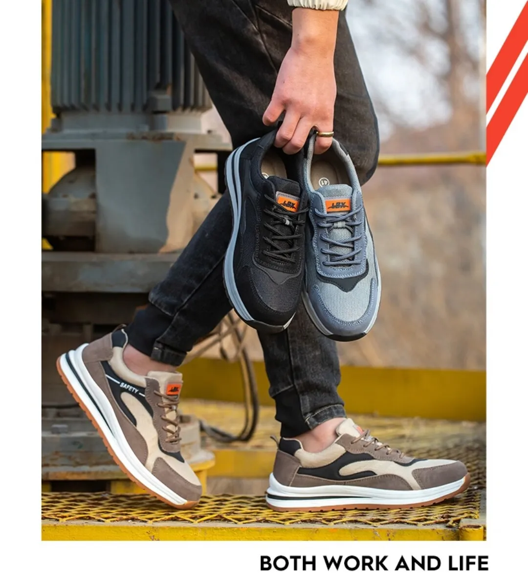 Apache Venus Non Metallic Safety Trainers | Work Trainers - View #3