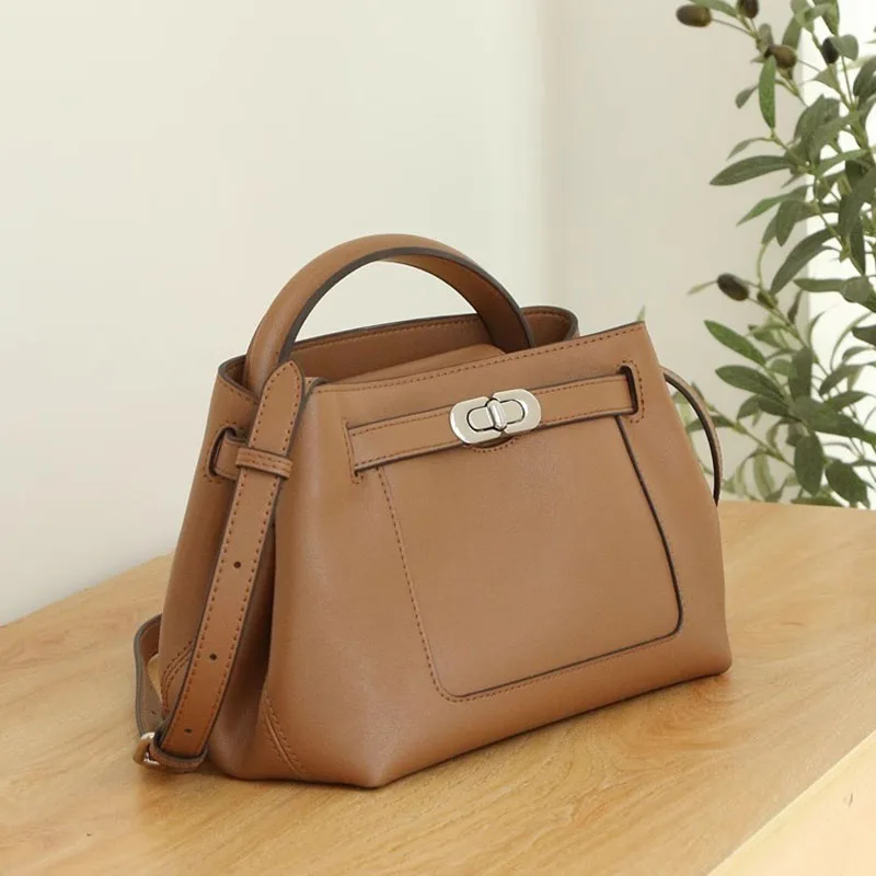 Helyc Factory Wholesale Real Leather High Quality Handbag Women S Cowhide Tote Bag Luxury